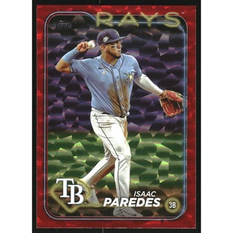 2024 Topps Red Foil #392 Isaac Paredes