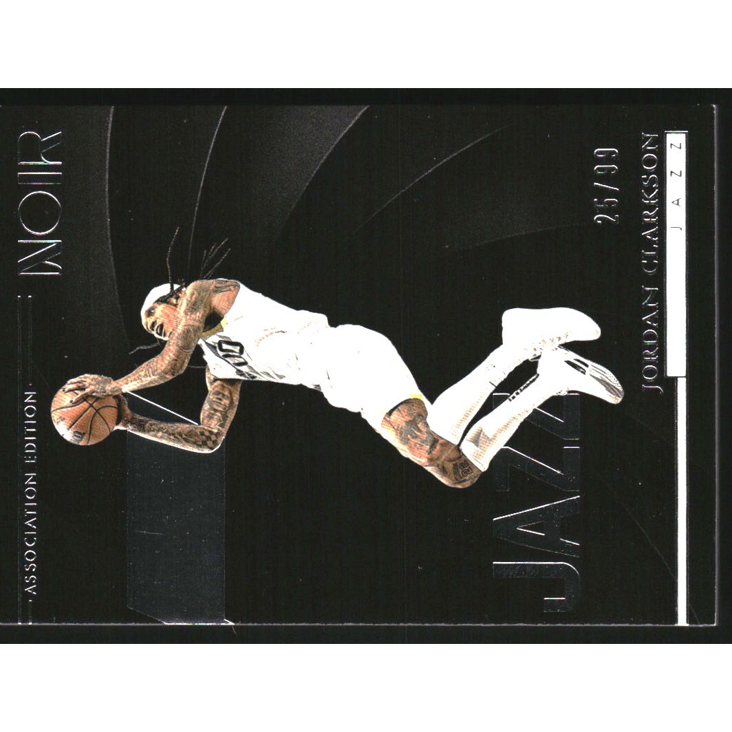 2023-24 Panini Noir #62 Jordan Clarkson A