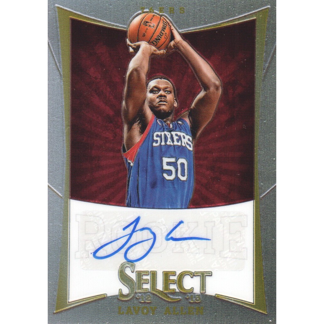 2012-13 Select Prizms #230 Lavoy Allen AU/199