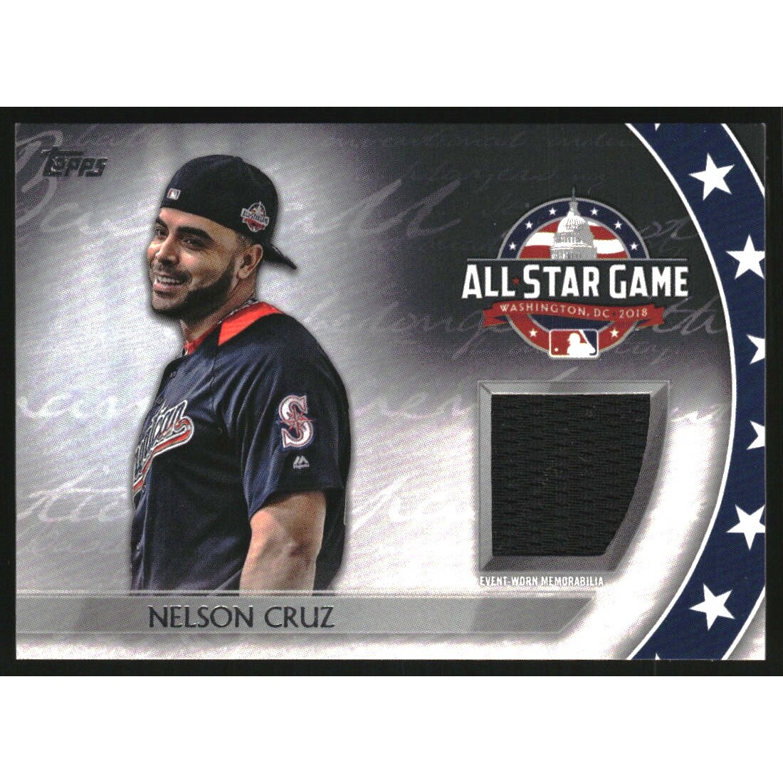 2018 Topps Update All Star Stitches #ASTNC Nelson Cruz