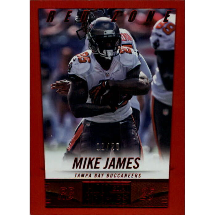 2014 Panini Hot Rookies Red Zone #213 Mike James