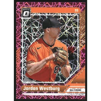 2024 Donruss Optic Pink Velocity #57 Jordan Westburg