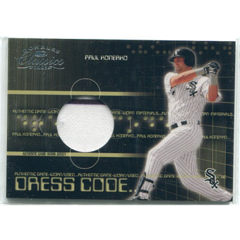 2003 Donruss Classics Dress Code #71 Paul Konerko Jsy/400