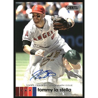 2020 Stadium Club Autographs #ATLS Tommy La Stella