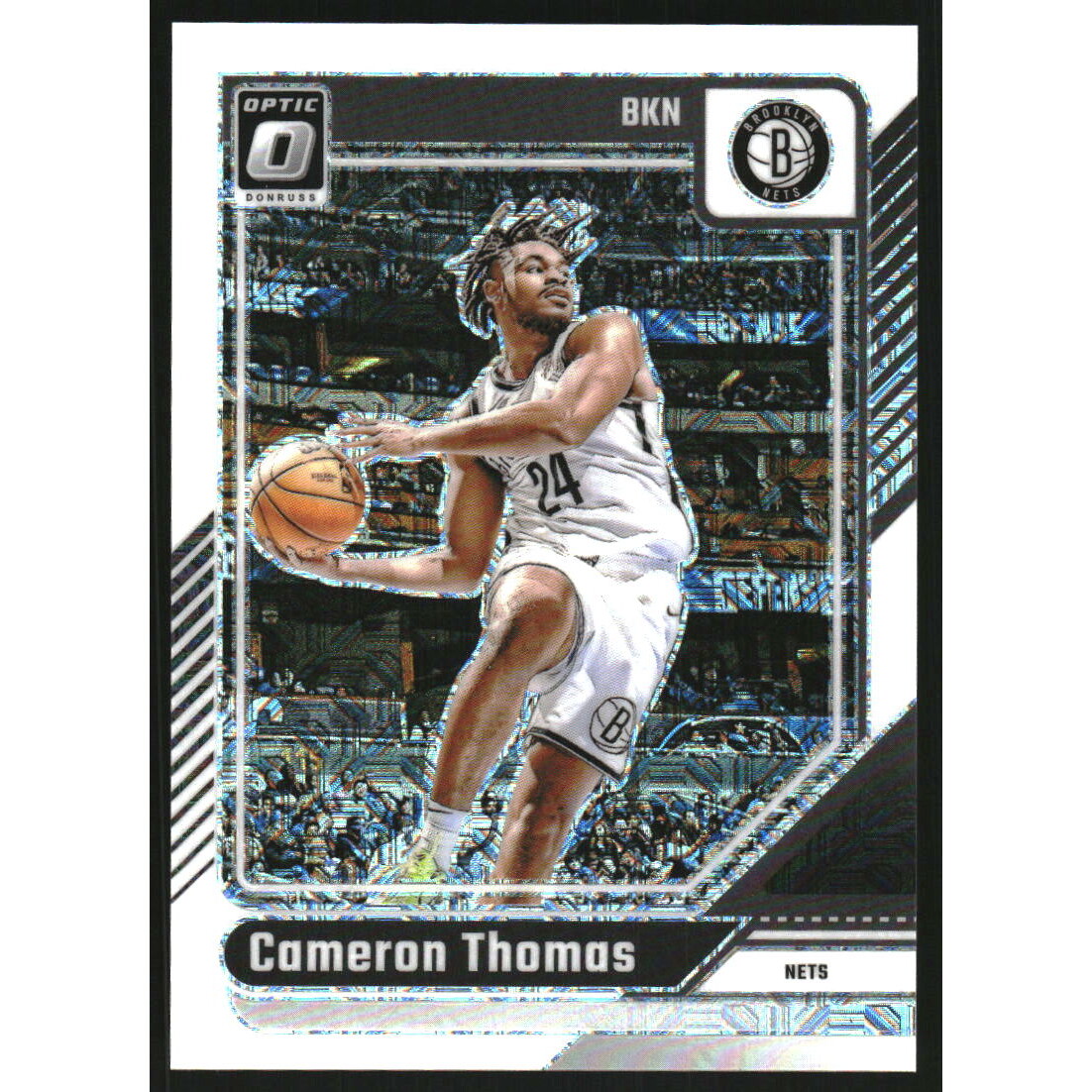 2024-25 Donruss Optic Choice White #80 Cameron Thomas 2024-25 Donruss Optic Choice White #80 Cameron Thomas