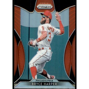 2019 Panini Prizm Prizms Red #148 Bryce Harper