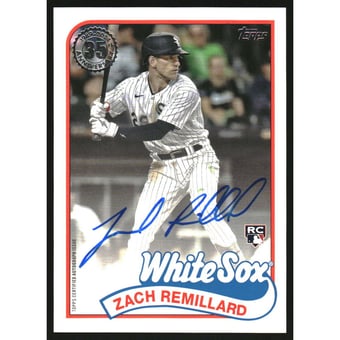 2024 Topps '89 Topps Autographs #89BAZR Zach Remillard