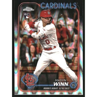 2024 Topps Chrome Update RayWave Refractors #USC23 Masyn Winn