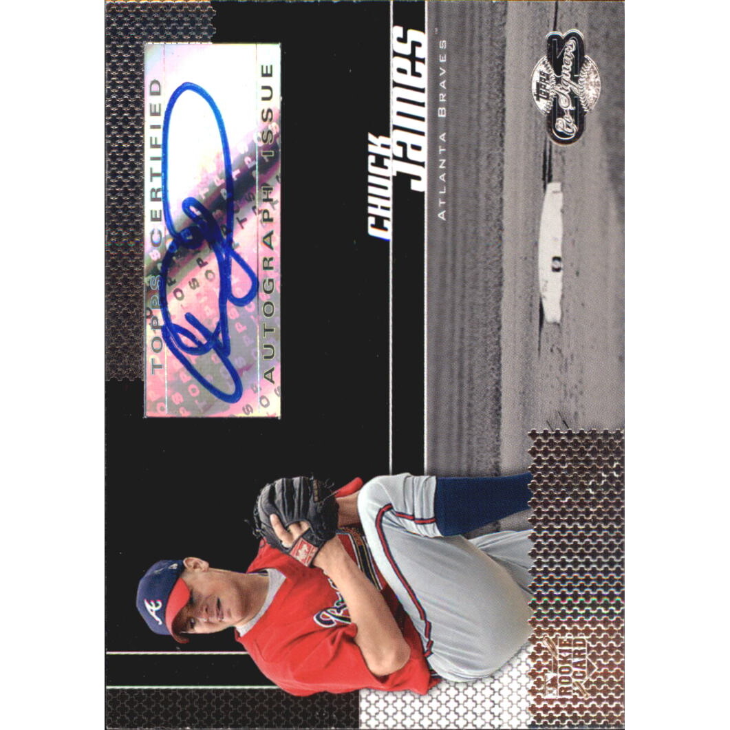 2006 Topps Co-Signers #112 Chuck James AU F (RC). rookie card picture