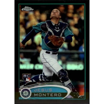 2012 Topps Chrome Black Refractors #170 Jesus Montero