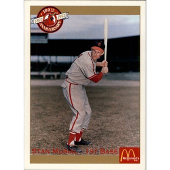 1992 Cardinals McDonald's/Pacific #22 Stan Musial