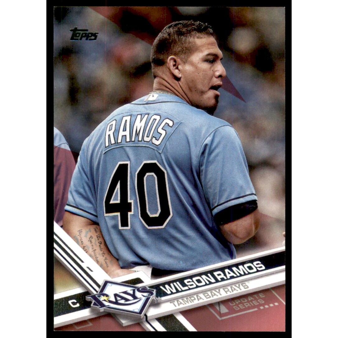 2017 Topps Update Mother's Day Pink #US108 Wilson Ramos