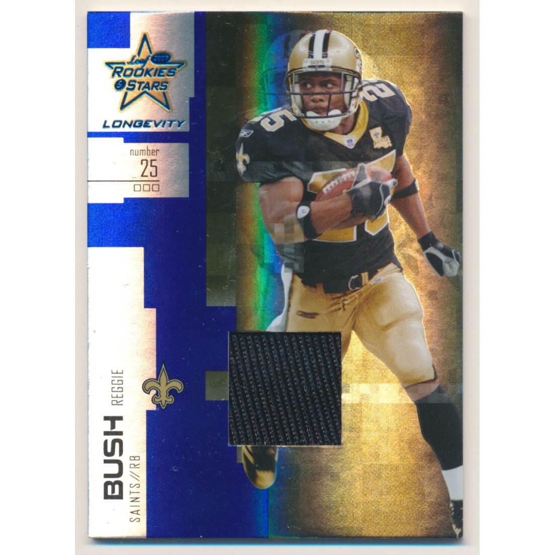2007 Leaf Rookies and Stars Longevity Materials Sapphire #35 Reggie Bush 2007 Leaf Rookies and Stars Longevity Materials Sapphire #35 Reggie Bush