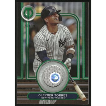 2024 Topps Tribute Stamp of Approval Relics Green #SOAGT Gleyber Torres