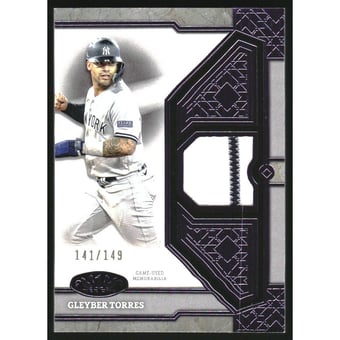 2024 Topps Tier One Relics Purple Foil #T1RGT Gleyber Torres/149