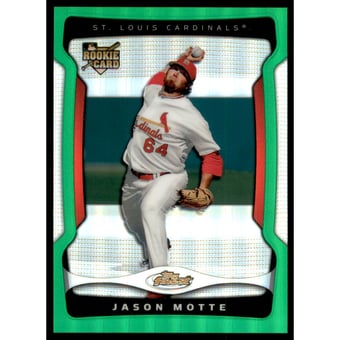 2009 Finest Refractors Green #135 Jason Motte