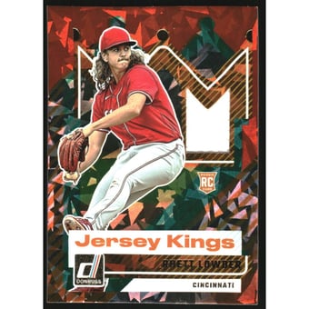 2025 Donruss Jersey Kings Orange Ice #27 Rhett Lowder