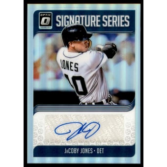 2018 Donruss Optic Signature Series #15 Jacoby Jones