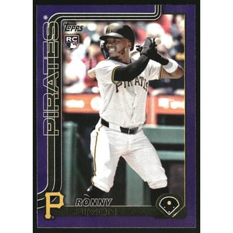2025 Topps Update Purple Rainbow Foil #US111 Ronny Simon