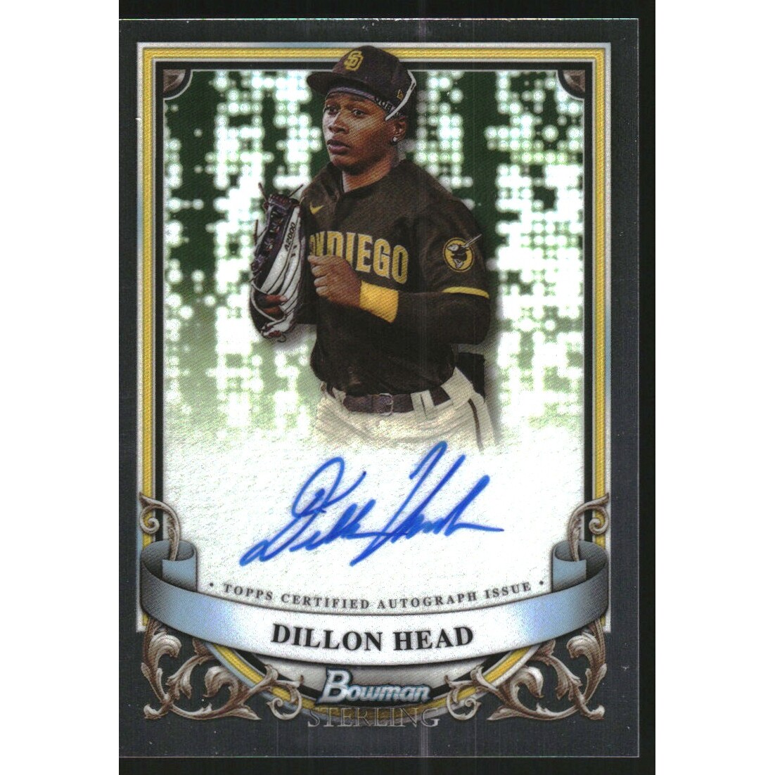 2024 Bowman Sterling Prospect Autographs #PADH Dillon Head
