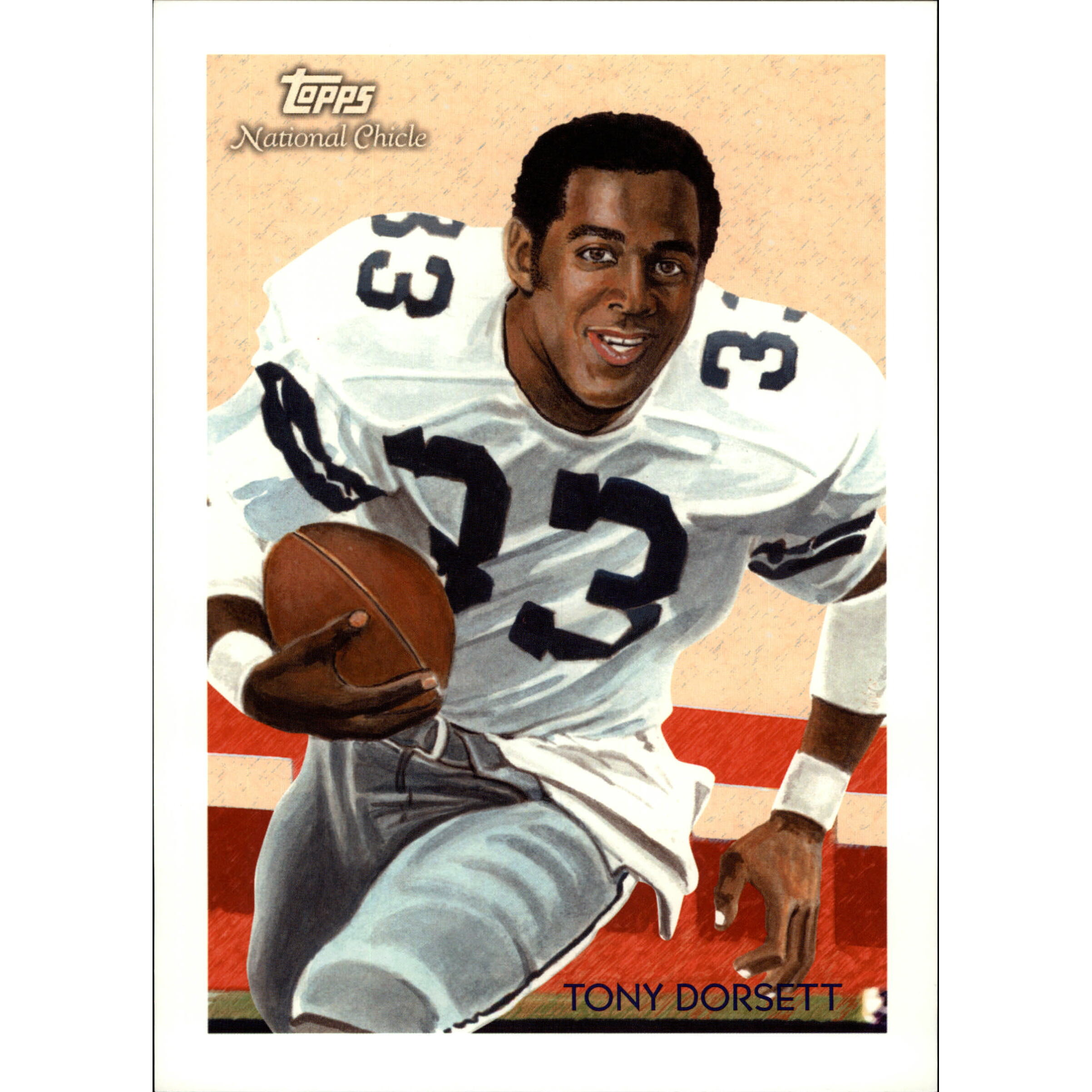 2009 Topps National Chicle Cabinet #NCCC7 Tony Dorsett. rookie card picture