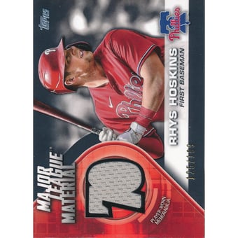 2021 Topps Major League Material Relics Black #MLMRH Rhys Hoskins