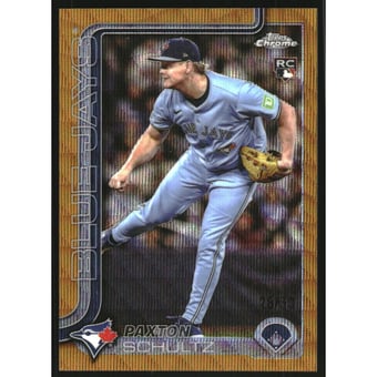 2025 Topps Chrome Update Gold Wave Refractors #USC101 Paxton Schultz