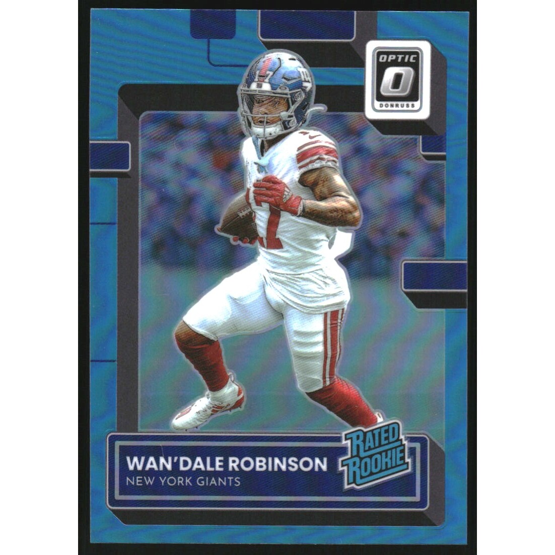 2022 Donruss Optic Aqua #220 Wan'Dale Robinson RR. rookie card picture