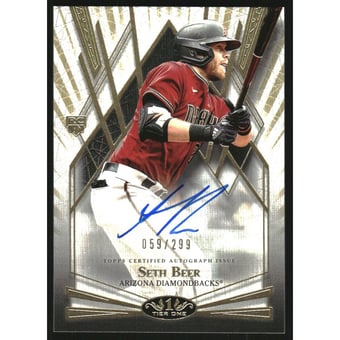 2022 Topps Tier One Break Out Autographs #BOASBE Seth Beer/299