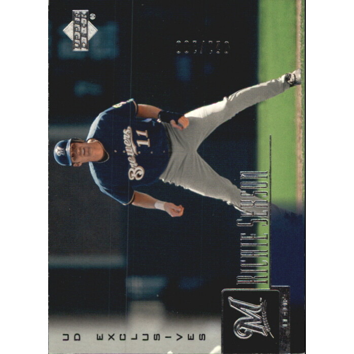 2001 Upper Deck Exclusives Silver #165 Richie Sexson