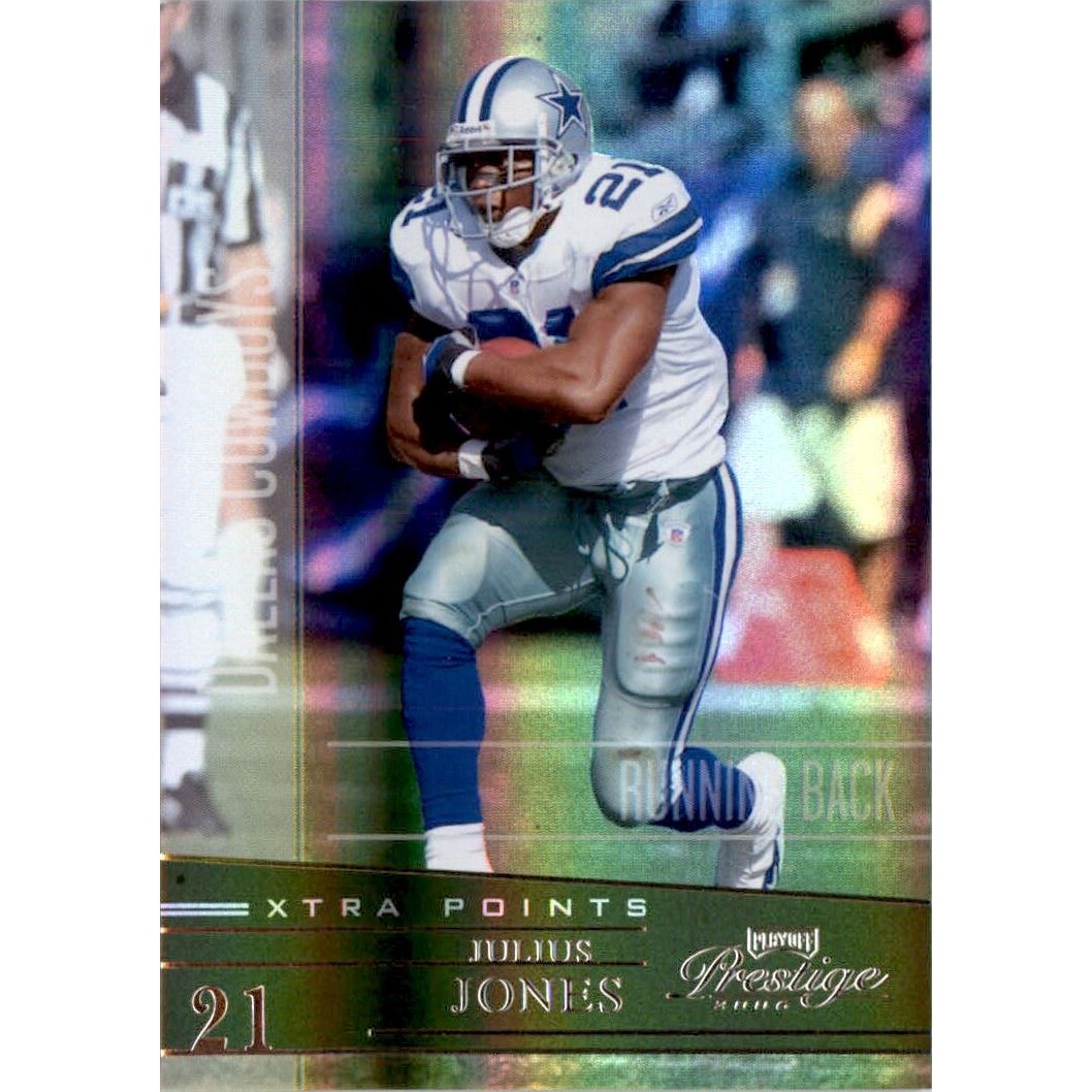 2006 Playoff Prestige Xtra Points Green #42 Julius Jones