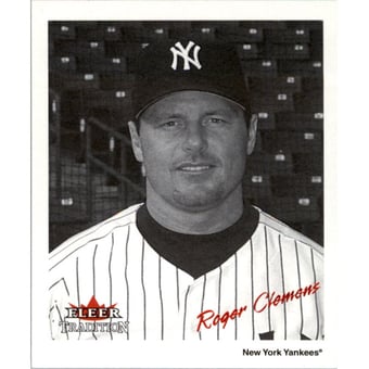 2003 Fleer Tradition Black-White Goudey Red #9 Roger Clemens