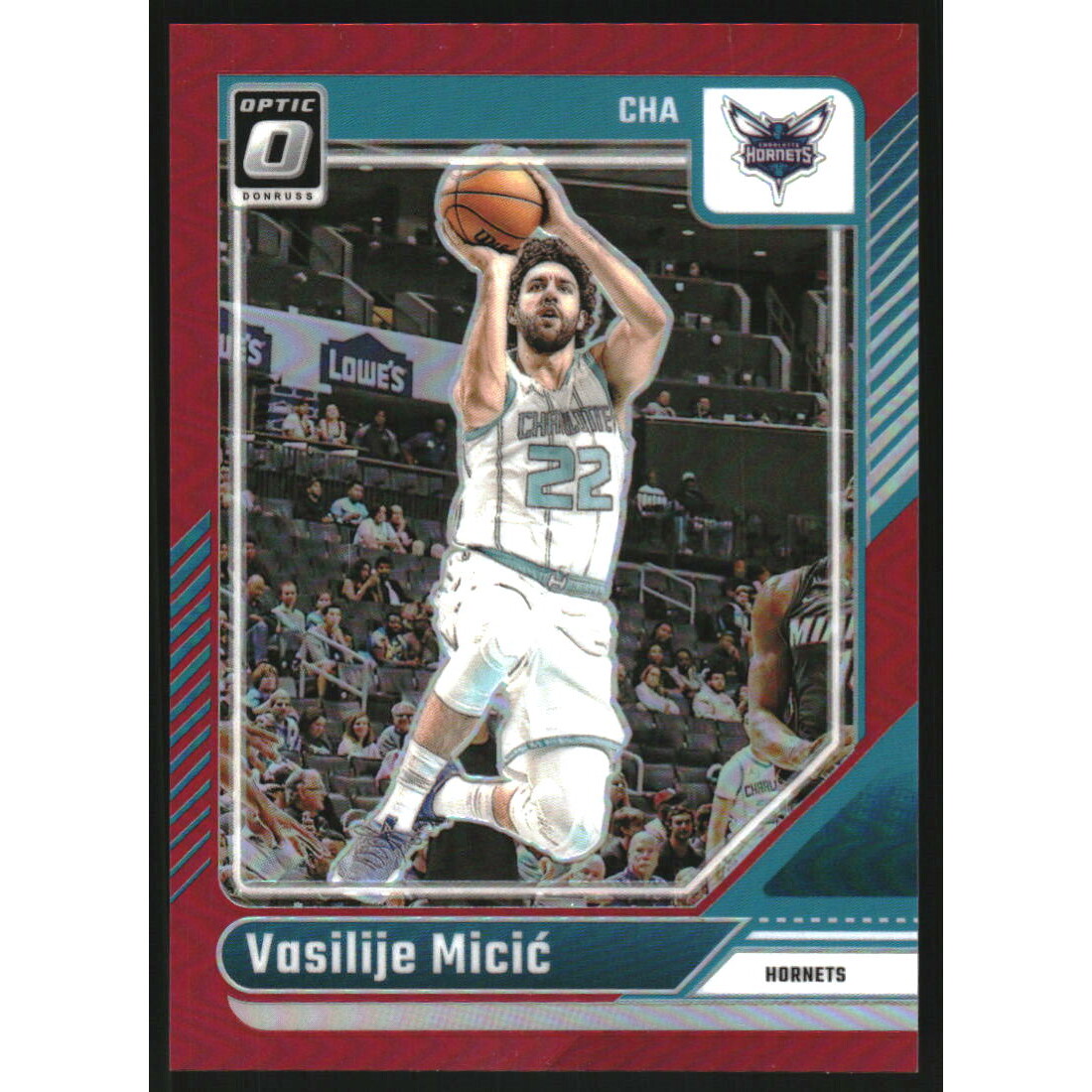 2024-25 Donruss Optic Red #55 Vasilije Micic