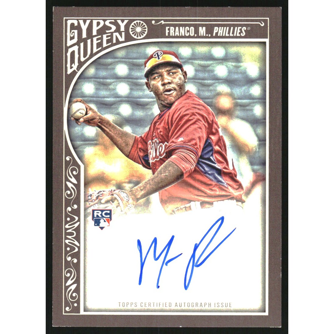 2015 Topps Gypsy Queen Autographs #GQAMF Maikel Franco