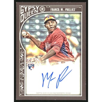 2015 Topps Gypsy Queen Autographs #GQAMF Maikel Franco