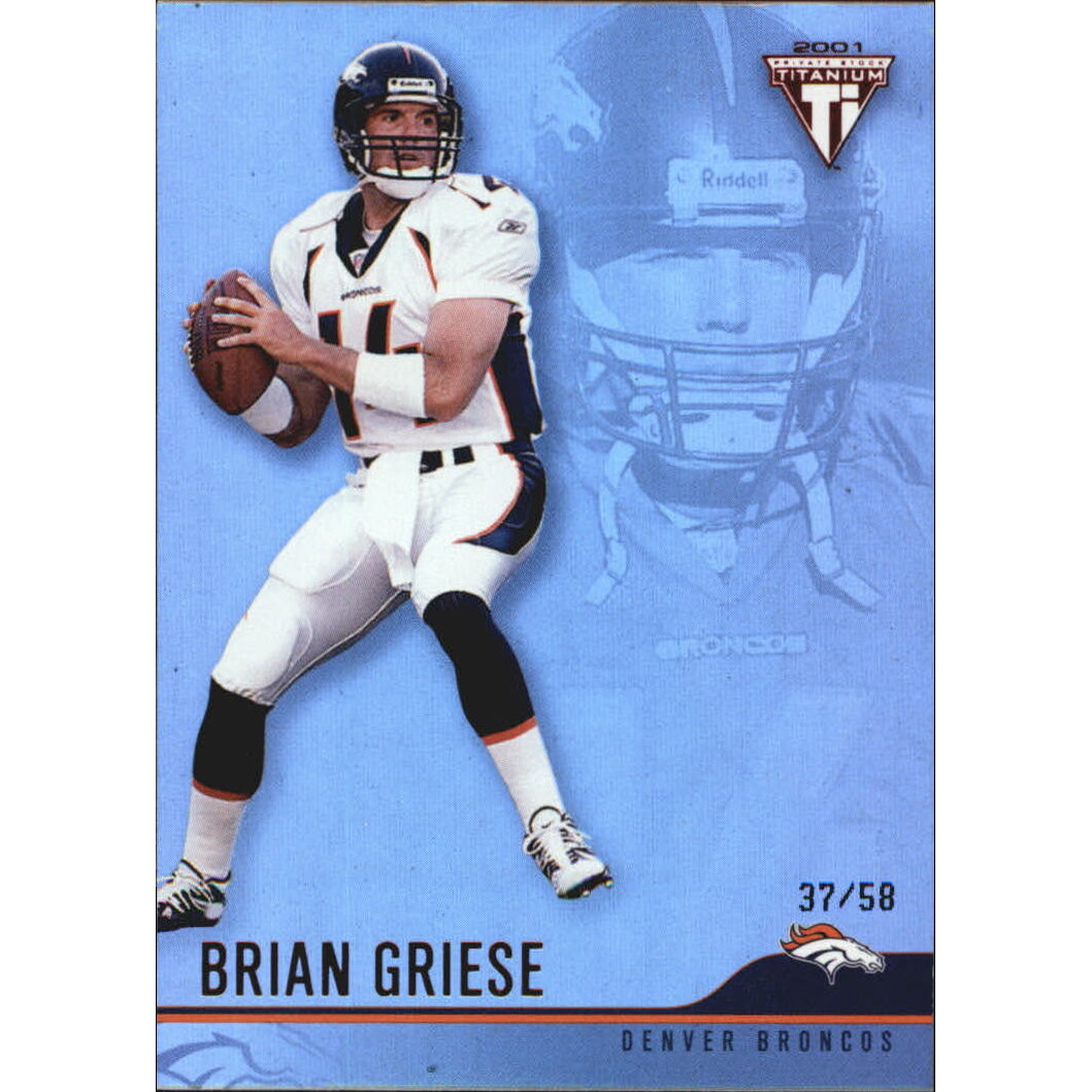 2001 Titanium Red #41 Brian Griese