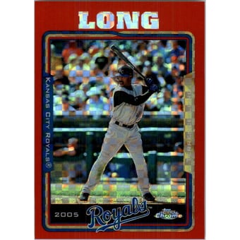 2005 Topps Chrome Update Red X-Fractors #59 Terrence Long