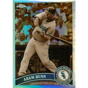 2011 Topps Chrome Sepia Refractors #14 Adam Dunn