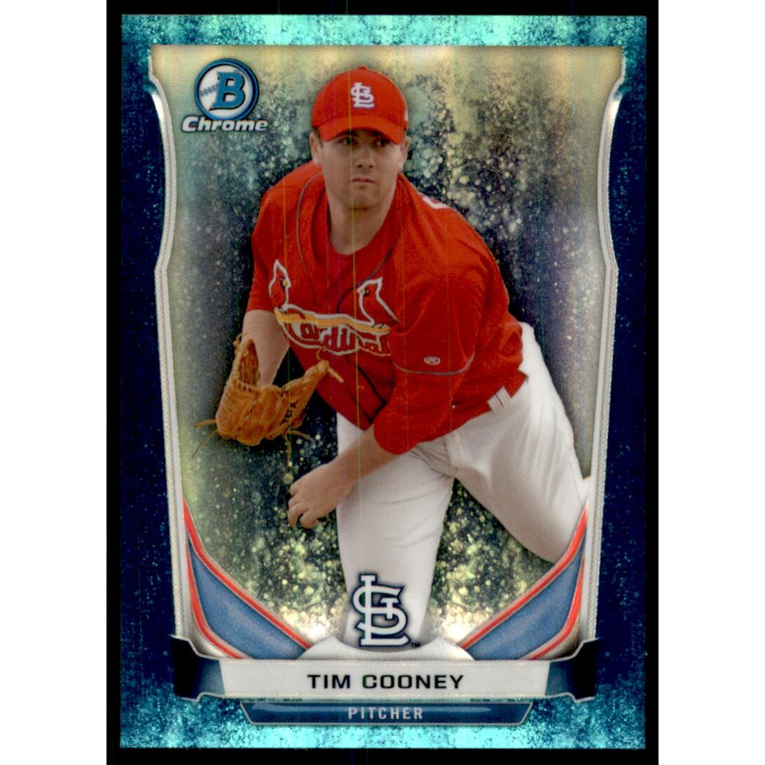 2014 Bowman Chrome Prospects Series 2 Bubble Refractors #BCP42 Tim Cooney