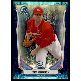 2014 Bowman Chrome Prospects Series 2 Bubble Refractors #BCP42 Tim Cooney