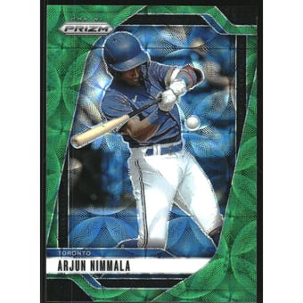 2025 Panini Prizm Prizms Green Scope #87 Arjun Nimmala