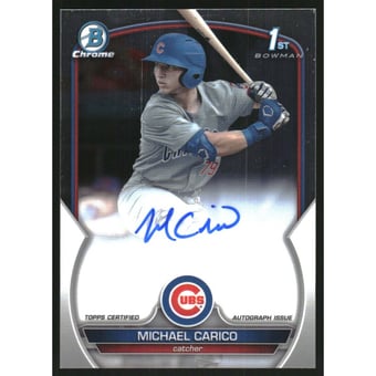 2023 Bowman Chrome Draft Autographs #CDAMCA Michael Carico