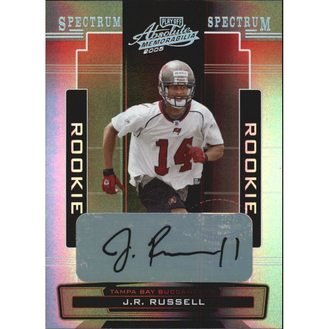 2005 Absolute Memorabilia Spectrum Silver Autographs #194 J.R. Russell/249