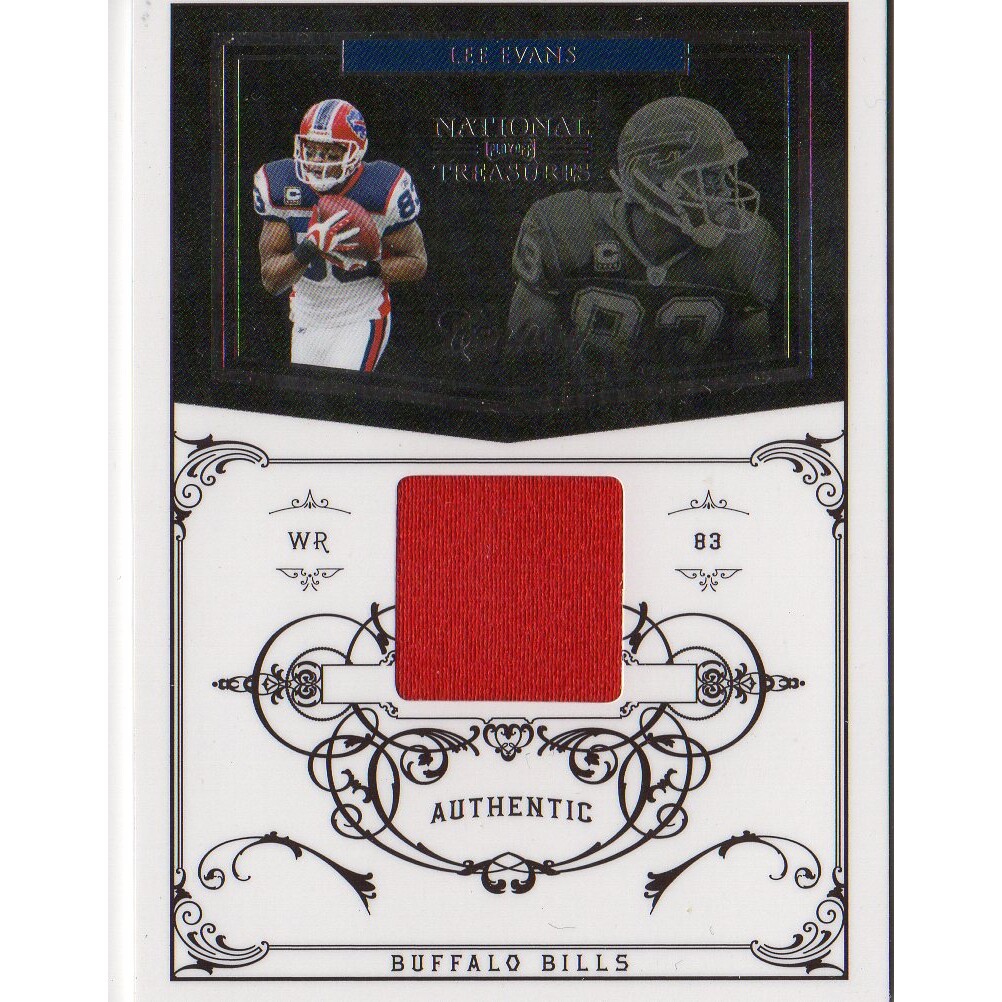 2010 Playoff National Treasures Century Material #16 Lee Evans/99