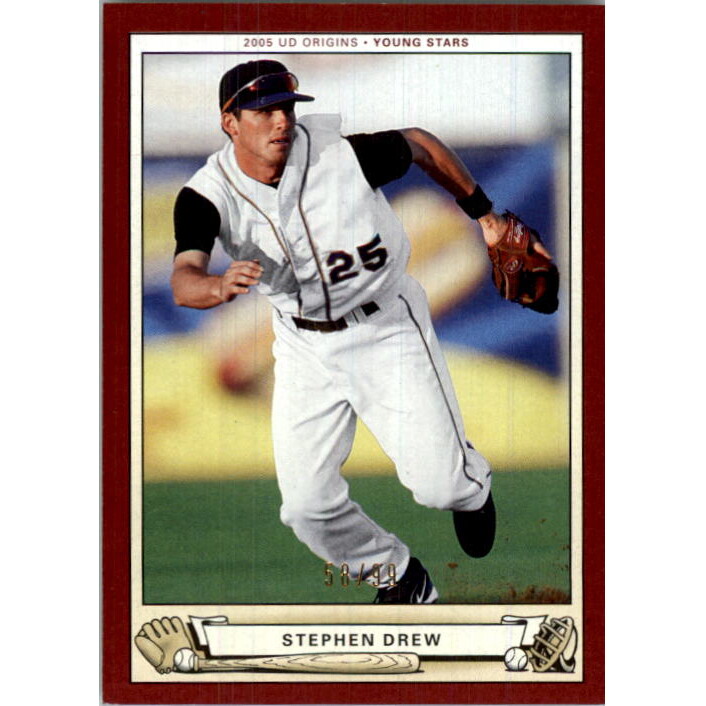 2005 Origins Red #278 Stephen Drew YS 2005 Origins Red #278 Stephen Drew YS