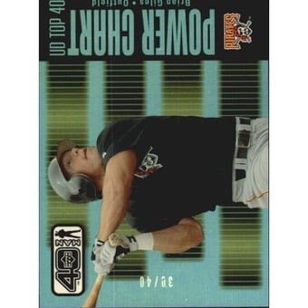 2002 Upper Deck 40-Man Electric Rainbow #1119 Brian Giles PC