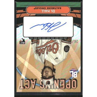 2023 Topps Big League Opening Act Autographs Gold #OAADH DL Hall