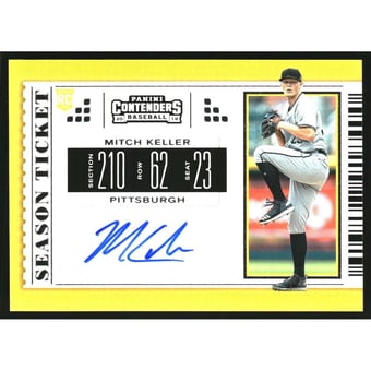 2019 Panini Contenders Season Ticket Autographs #31 Mitch Keller