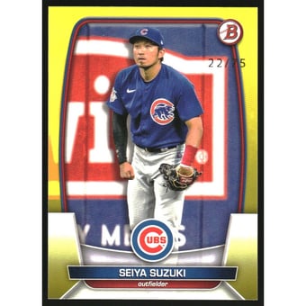 2023 Bowman Yellow #93 Seiya Suzuki