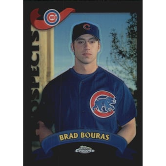 2002 Topps Chrome Traded Black Refractors #T246 Brad Bouras